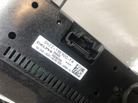 Discovery 4 Heater Control Panel GH22-19E900-FA Land Rover 2014 to 2016