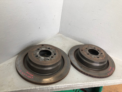 Range Rover Brake Disc Rotors Pair Of Rear L322 2006 to 2010 K11056