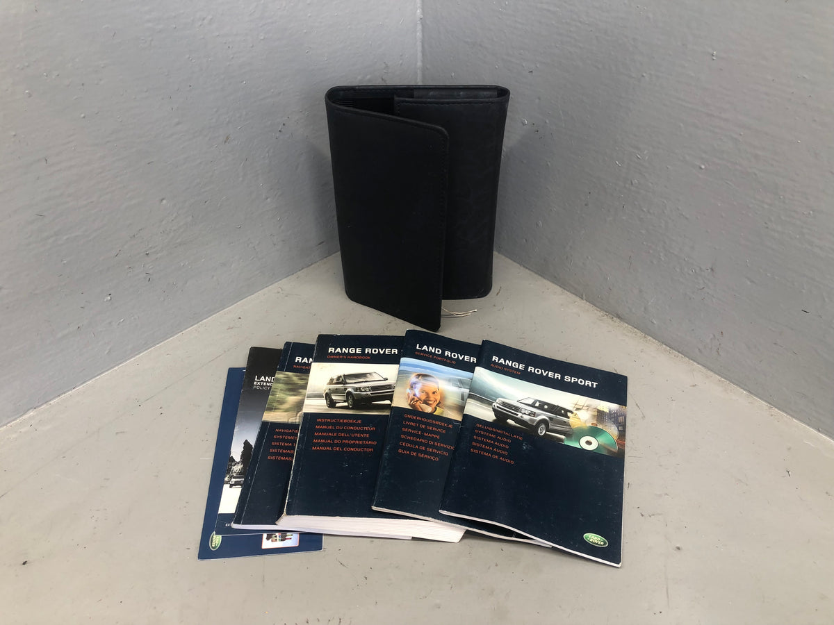 Range Rover Sport Handbook Manual User Guides in Wallet 2005 to 2009 D17066