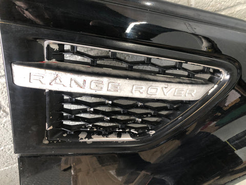 Range Rover Sport Wing Off Side Front Santorini Black L320 2009 to 2013 D16076