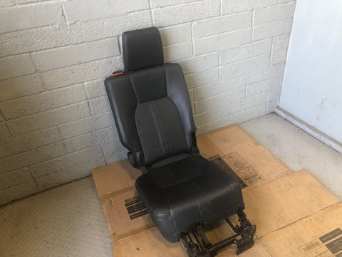 Discovery 4 Seats Rear 2nd Second Row in Black Land Rover 2009 to 2016 L10076