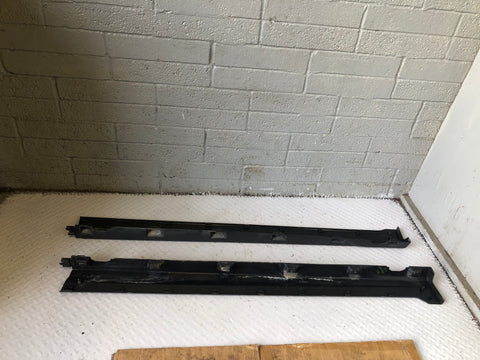 Freelander 2 Sill Cover Trims Pair Land Rover 2006 to 2014 Black Plastic D02106