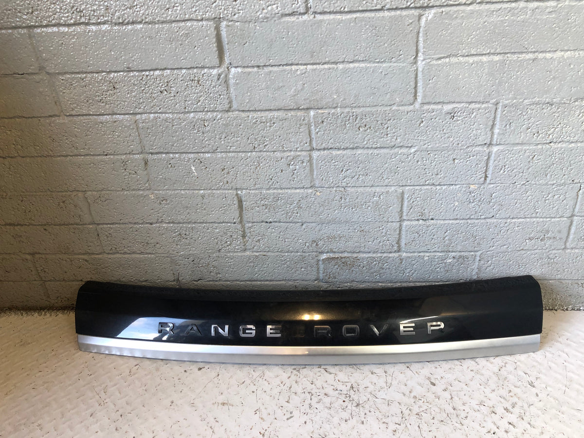 Range Rover Sport Tailgate Trim Autobiography Santorini Black L320 2011 to 2013