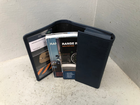Range Rover Sport Handbook Manual User Guides in Wallet 2009 to 2013 L26096