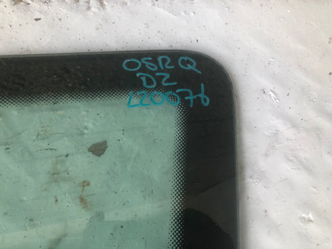 Discovery 2 Window Glass Quarter Off Side Rear Land Rover 1998 to 2004