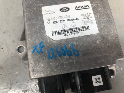 Jaguar XF Safey SRS Module CX23-14D374-AC 2007 to 2015 X250