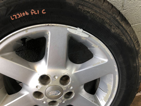 Freelander 1 Alloy Wheel and Tyre 17" Land Rover 225/55R17 Trek Style L23106C