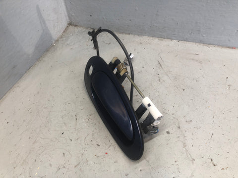 Porsche Boxster 986 Door Handle Exterior Right Lapis Blue Metallic 1996 to 2004