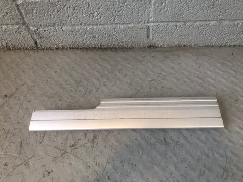Range Rover L322 Kick Plates Full Set of 4 Aluminium Black 2002 to 2013 D01076