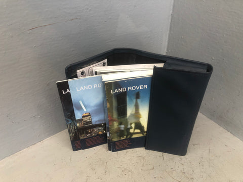 Discovery 4 Handbook User Manual in Wallet Land Rover 2014 to 2016 L10076