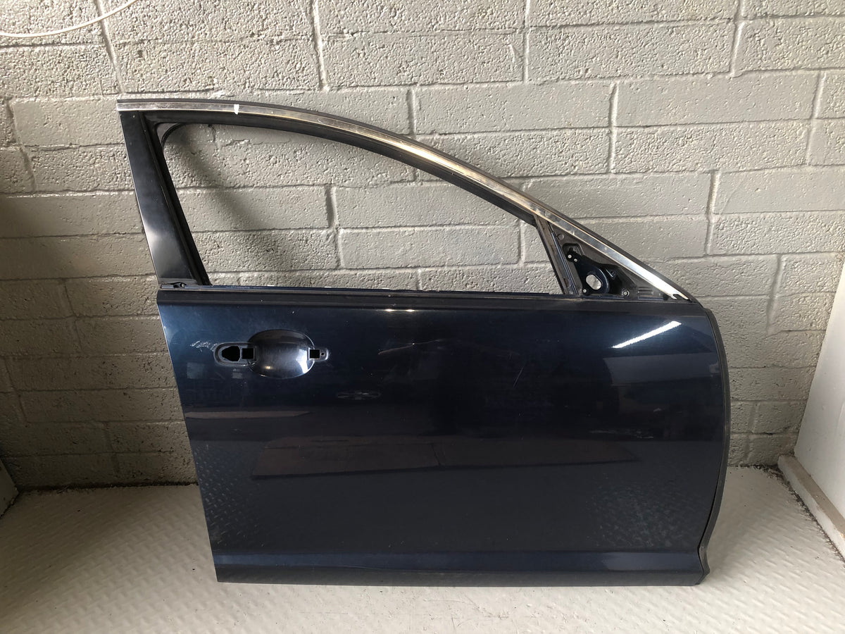 Jaguar XF Front Door Off Side Right Indigo Blue Metallic JJX X250 2007 to 2015