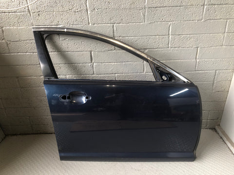 Jaguar XF Front Door Off Side Right Indigo Blue Metallic JJX X250 2007 to 2015