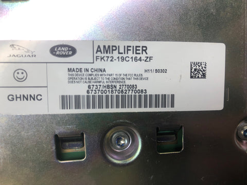Discovery Sport Amplifier Amp FK72-19C164-ZF L550 Land Rover 2014 to 2019