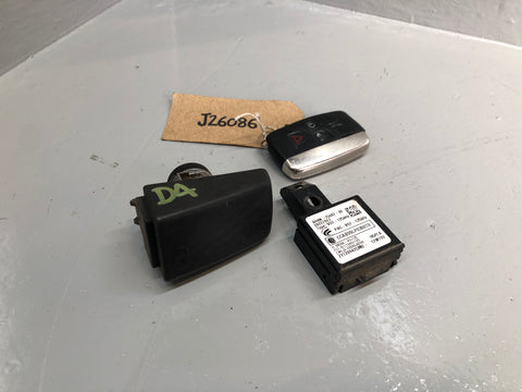 Discovery 4 Key Remote and Blade with Door Lock Land Rover 2009 to 2014 J26086