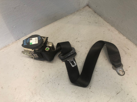 Porsche Boxster 986 Seat Belt Off Side Right in Black 1999 to 2004