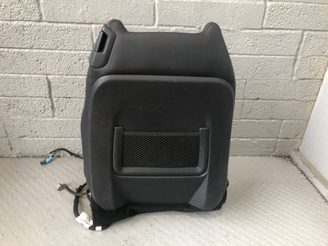 Range Rover Evoque Seat Back Front Near Side Leather Black 3 Door 2011 to 2015