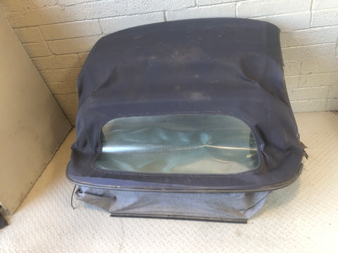 Porsche Boxster 986 Soft Top Hood Roof Convertible in Blue 1996 to 2002
