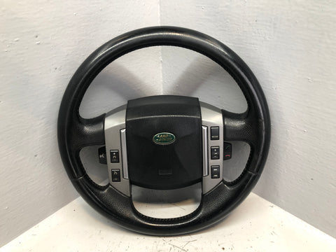 Steering Wheel Multi Function Leather Black Discovery 3 Range Rover Sport L07106