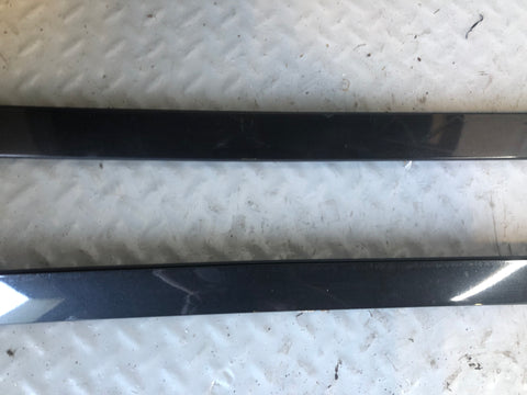 Range Rover L405 Roof Channel Trim Strip Pair Causeway Grey 2013 to 2017
