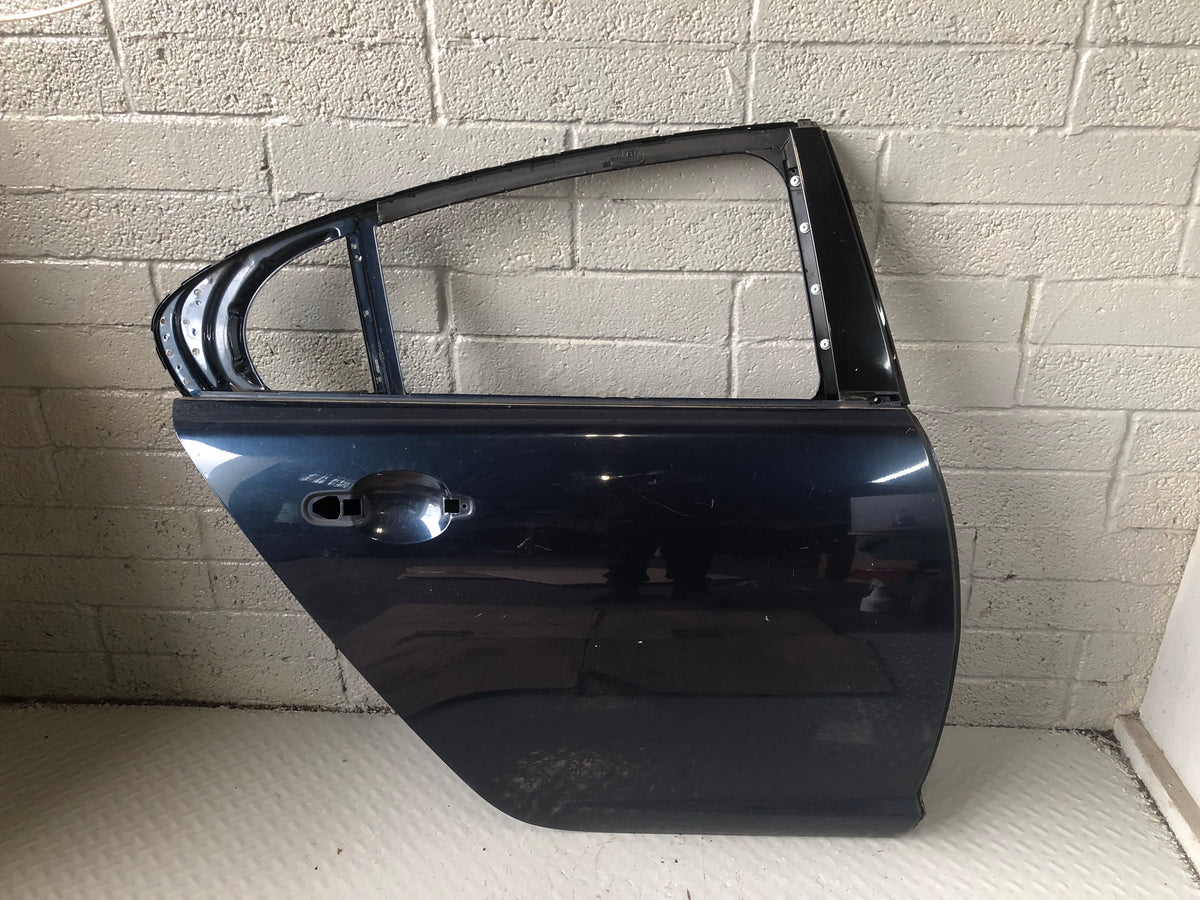 Jaguar XF Rear Door Off Side Left Indigo Blue Metallic JJX X250 2007 to 2015