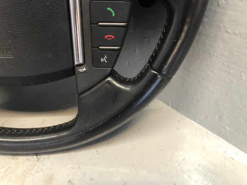 Discovery 4 Steering Wheel Leather Black Land Rover 2013 to 2016 K18066