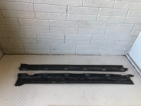 Freelander 2 Sill Cover Trims Pair Land Rover 2006 to 2014 Black Plastic L05086