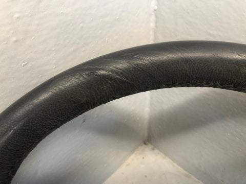 Porsche Boxster 986 Steering Wheel 3 Spoke in Black Leather 1996 to 2002