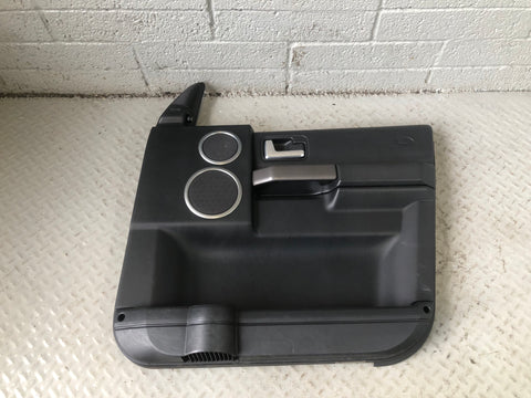 Discovery 3 Door Cards Black Set of 4 Grey Trim Land Rover 2004 to 2009 J12086