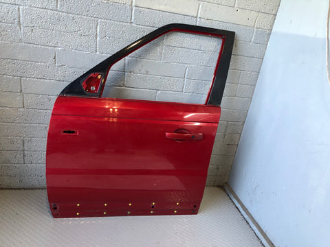 Range Rover Sport Door Near Side Left Front Bare Firenze Red L320 2009 to 2013