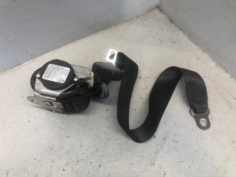 Porsche Boxster 986 Seat Belt Near Side Left in Black 1999 to 2004