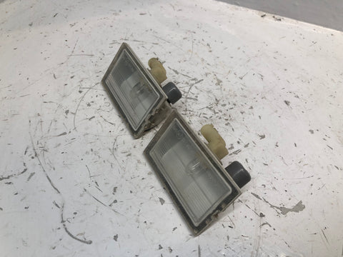 Freelander 2 Number Plate Lights Pair of x 2 Land Rover L359 2006 to 2011