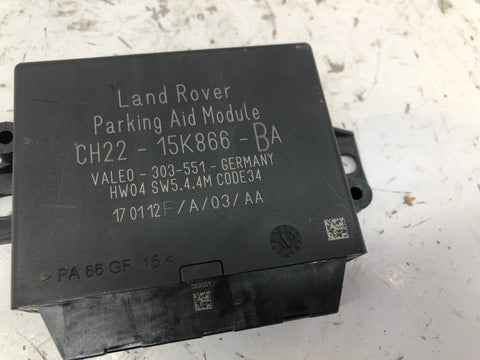 Range Rover Sport Parking Aid Module ECU CH22-15K866-BA 2009 to 2013