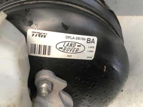 Range Rover L405 Servo Brake Master Cylinder DPLA-2B195-BA 2013 to 2017