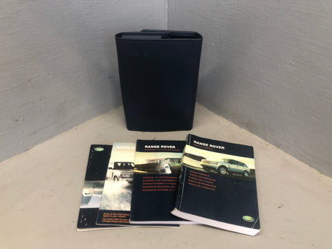 Range Rover Handbook Manual User Guides in Wallet L322 Facelift D01076