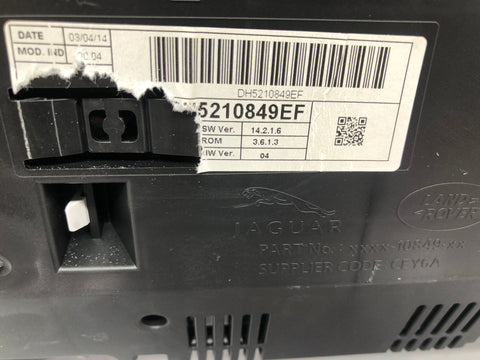 Freelander 2 Instrument Cluster DH5210849EF 2.2 TD4 Land Rover 2012 to 2014