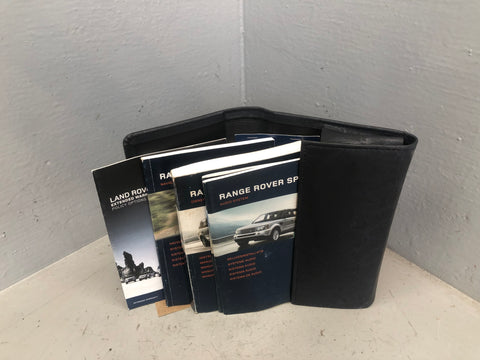 Range Rover Sport Handbook Manual User Guides in Wallet 2005 to 2009 D17066