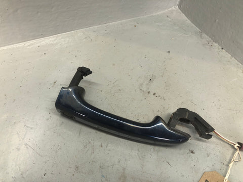 Jaguar XF Rear Door Handle Near Side Indigo Blue Keyless X250 2007 to 2015