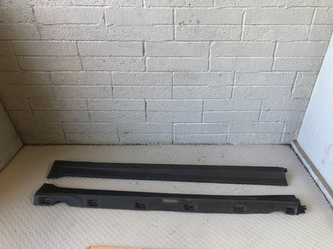 Freelander 2 Sill Cover Trims Pair Land Rover 2006 to 2014 Black Plastic L05086