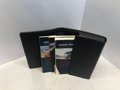 Range Rover Handbook Manual User Guides in Wallet L322 2002 to 2005 D21106