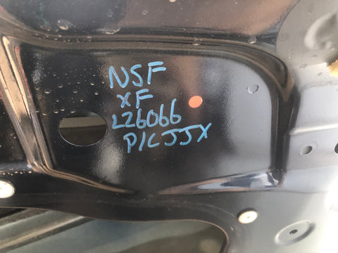 Jaguar XF Front Door Near Side Left Indigo Blue Metallic JJX X250 2007 to 2015
