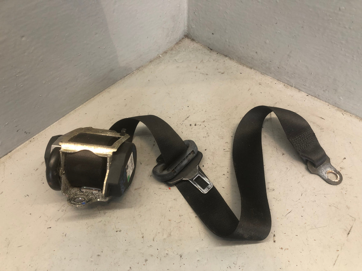 Porsche Boxster 986 Seat Belt Off Side Right in Black 1999 to 2004