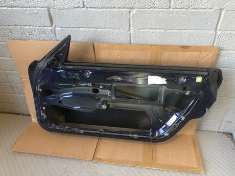 Porsche Boxster 986 Door Off Side Right in Lapis Blue Metallic 3A8 1996 to 2004