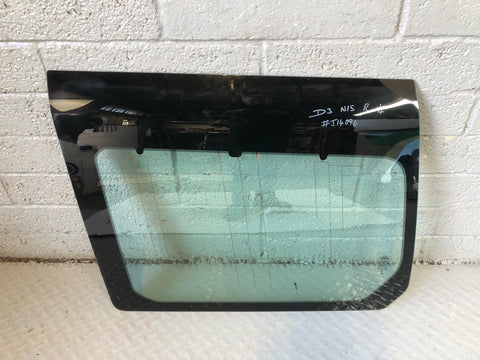 Discovery 3 Window Glass Quarter Near Side Rear Land Rover 2004 to 2009 Clear