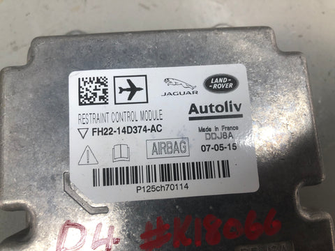 Discovery 4 Airbag SRS ECU Module FH22-14D374-AC Land Rover 2009 to 2016