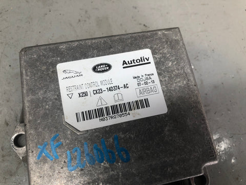 Jaguar XF Safey SRS Module CX23-14D374-AC 2007 to 2015 X250
