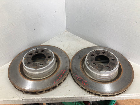 Range Rover Brake Disc Rotors Pair Of Front L322 2006 to 2010 K11056