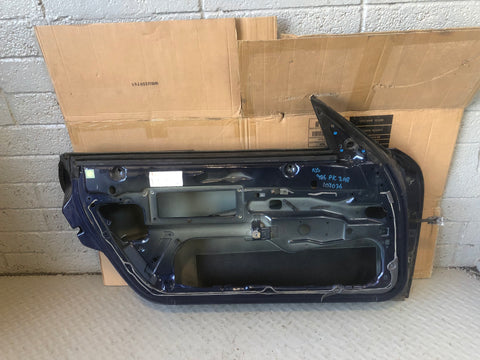 Porsche Boxster 986 Door Near Side Left in Lapis Blue Metallic 3A8 1996 to 2004