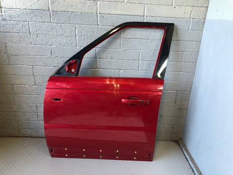 Range Rover Sport Door Near Side Left Front Bare Firenze Red L320 2009 to 2013