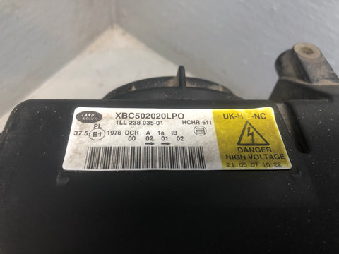 Range Rover L322 Headlight Xenon Near Side Facelift XBC502020LPO Left