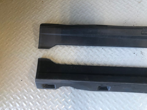 Freelander 2 Sill Cover Trims Pair Land Rover 2006 to 2014 Black Plastic L05086